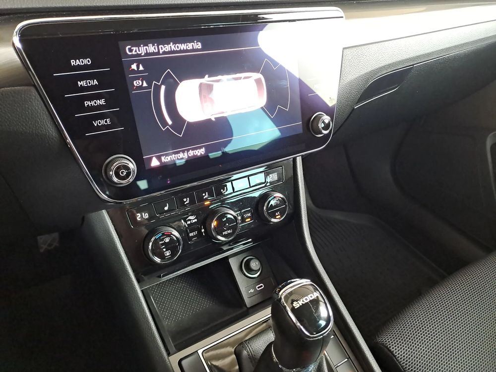 SKODA SUPERB 2,0TDI 150KM DSG Virtual Klimatyzacja Elektryczne Fotele Salon PL ASO