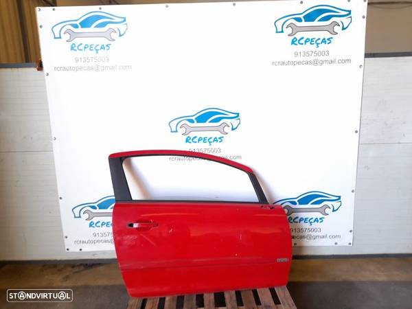 PORTA FRONTAL FRENTE DIREITA OPEL CORSA D 3 PORTAS FECHO ELEVADOR MOTOR PUXADOR VIDRO - 5