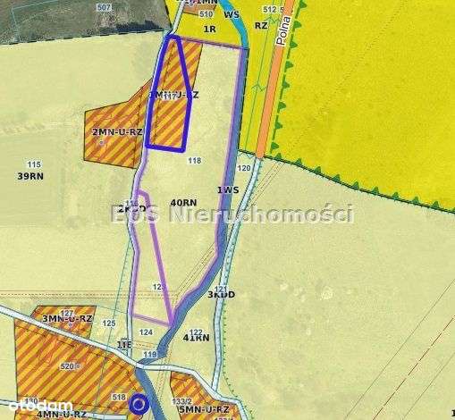 Działka, 16 544 m², Grzędy-2