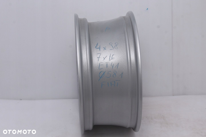 FELGI ALUMINIOWE 50900830 FIAT 4X98 16 ET41 - 3