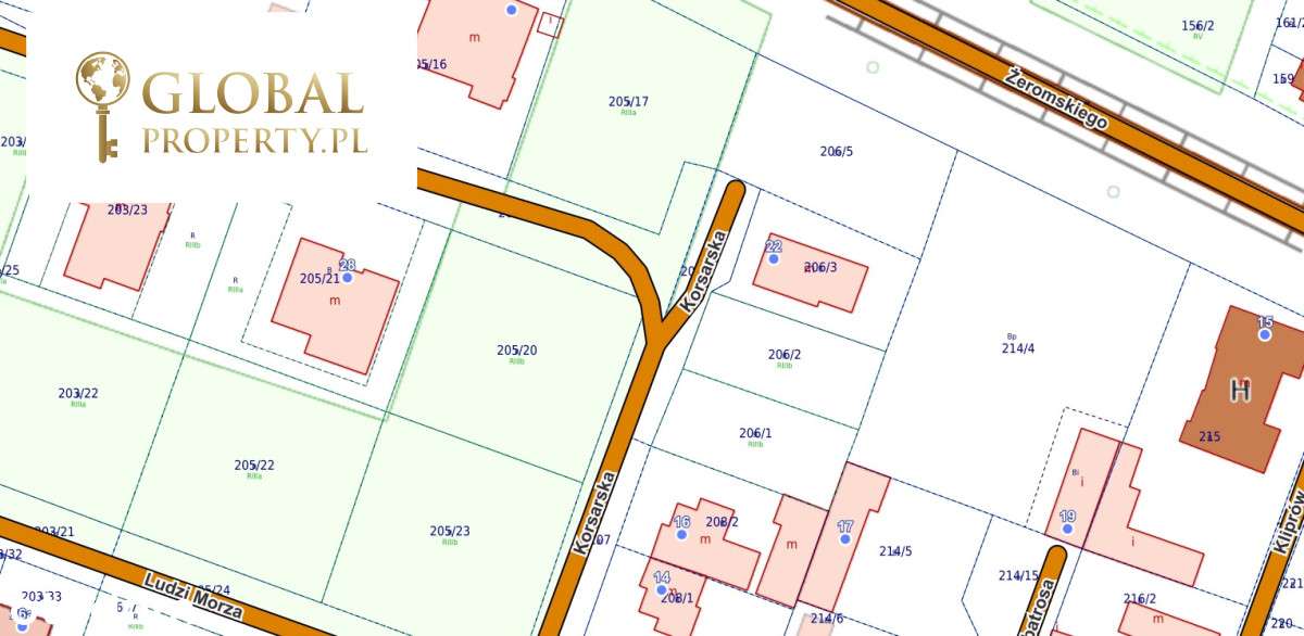 Działka budowlana w Chłapowie-1