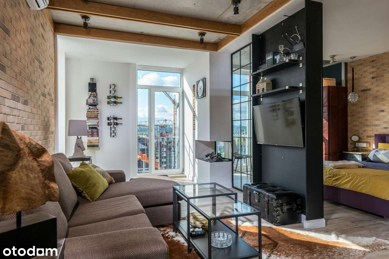 Nowoczesny lokal z balkonem i garażem . Modna dzielnica Młode- Miasto-7