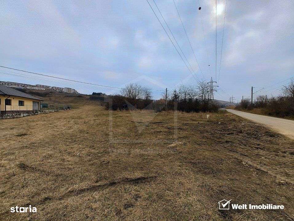 Teren constructii Apahida, acces drum, panorama superba - Imagine principală: 5/7