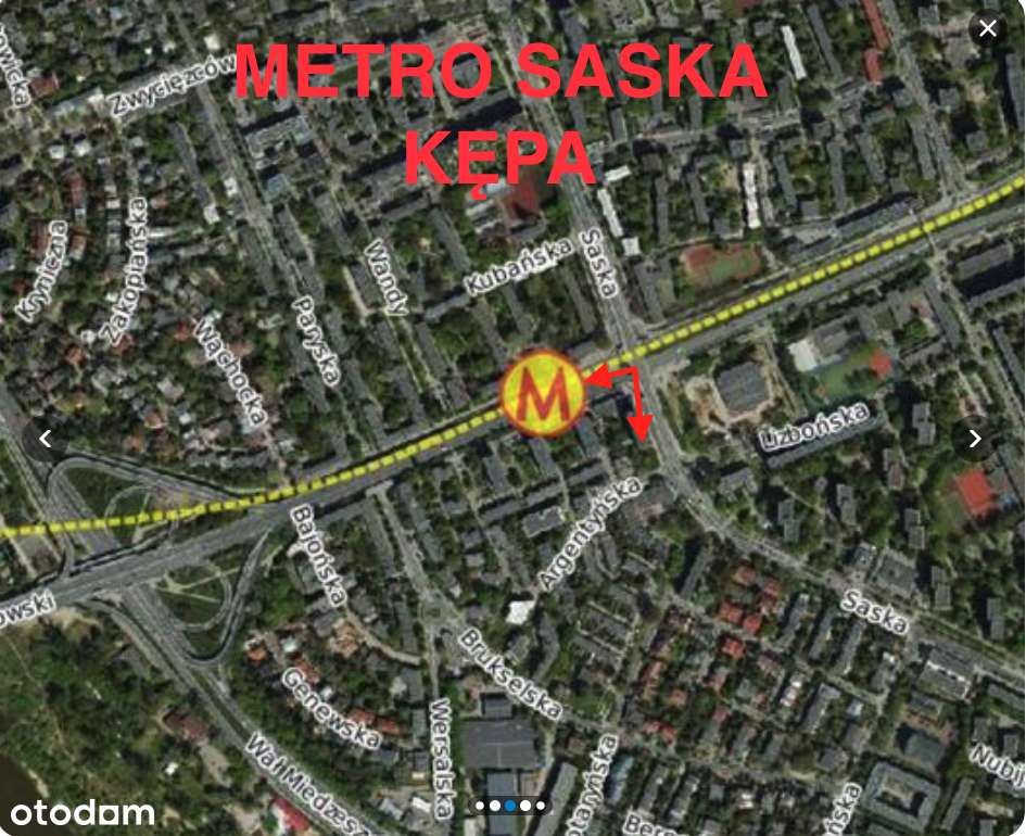 77m/4 pokoje na Saskiej Kępie / perfekcyjna lokalizacja / 2x loggia!! - Pełny obrazek: 4/12