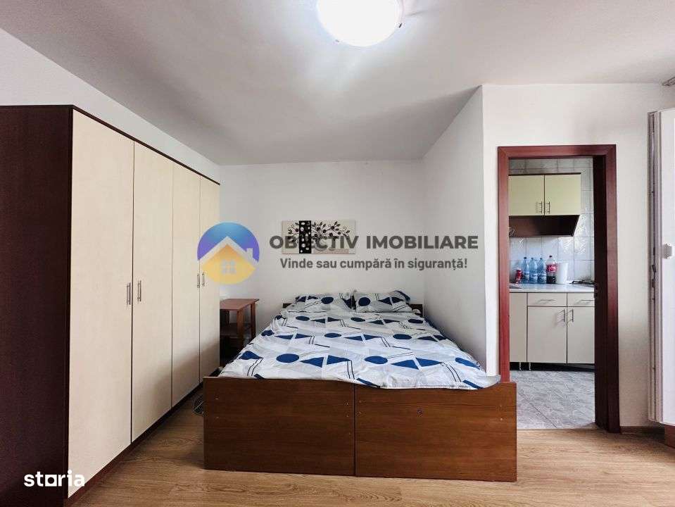 Garsoniera foarte spatioasa cu balcon - ETAJ 2 - Imagine principală: 3/12