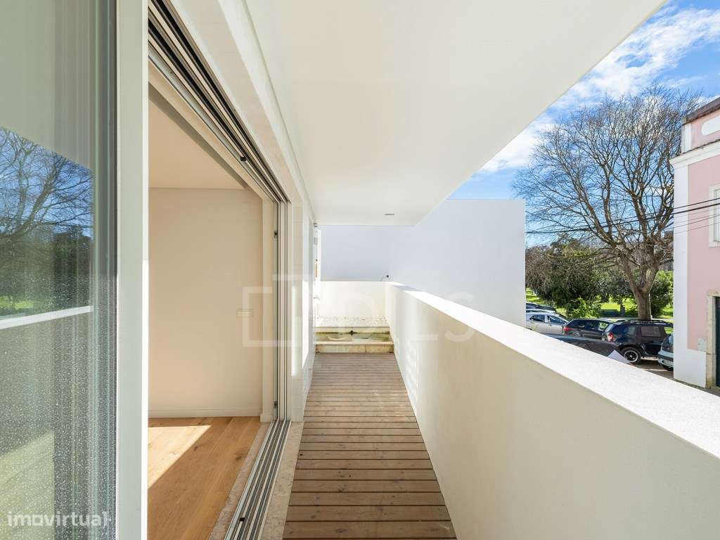 Apartamento T3 com jardins em condomínio com piscina, em Belém, Lisboa - Grande imagem: 3/30