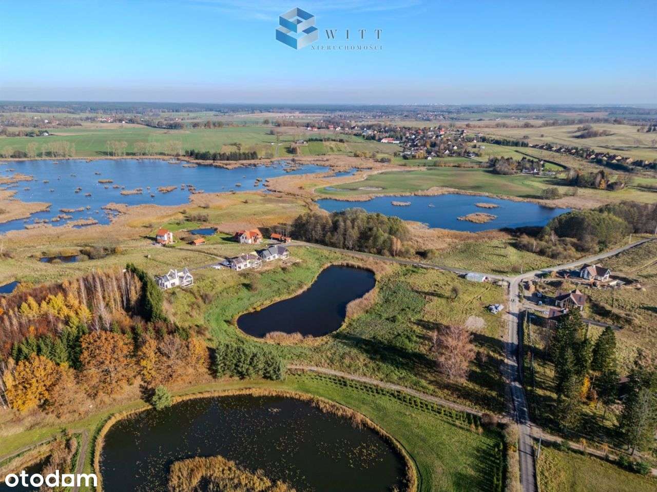 Dom z panoramicznym widokiem na warmińską zieleń-14