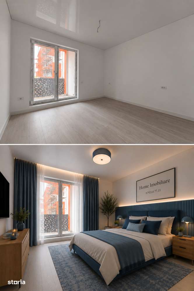Studio 44mp premium luminos cu terasa si dormitor-incalzire pardoseala-4