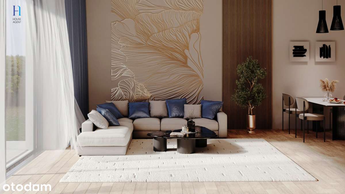 Przestronny apartament z ogródkiem - Złotno-1