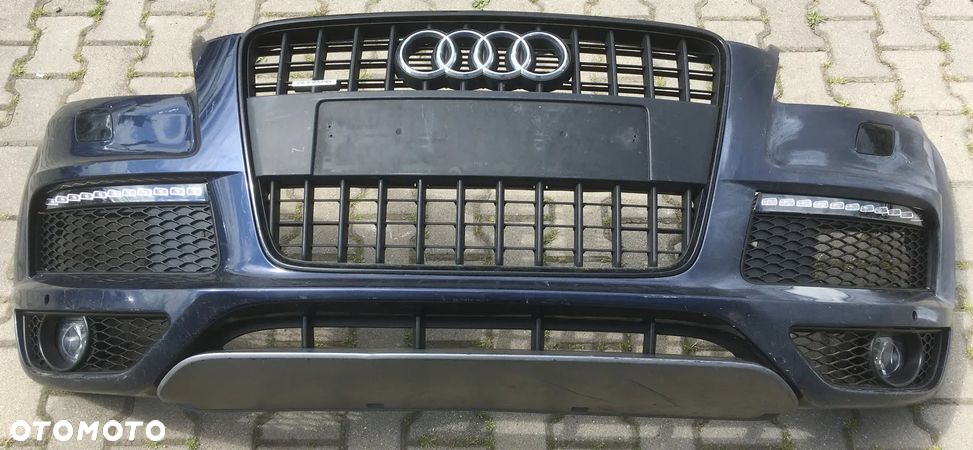 Audi Q7 4L Lift S-Line zderzak przód Black Line - 1