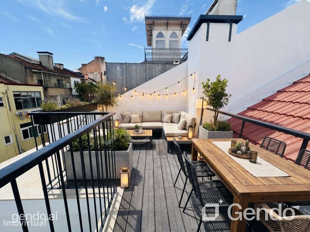 T3 Duplex de Luxo com Vista Rio e Terraços | Senhora do Monte | São...-29