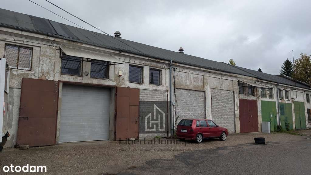 Hala plus biura  magazyny 1200m2 Okazja nowe bramy - Pełny obrazek: 5/7