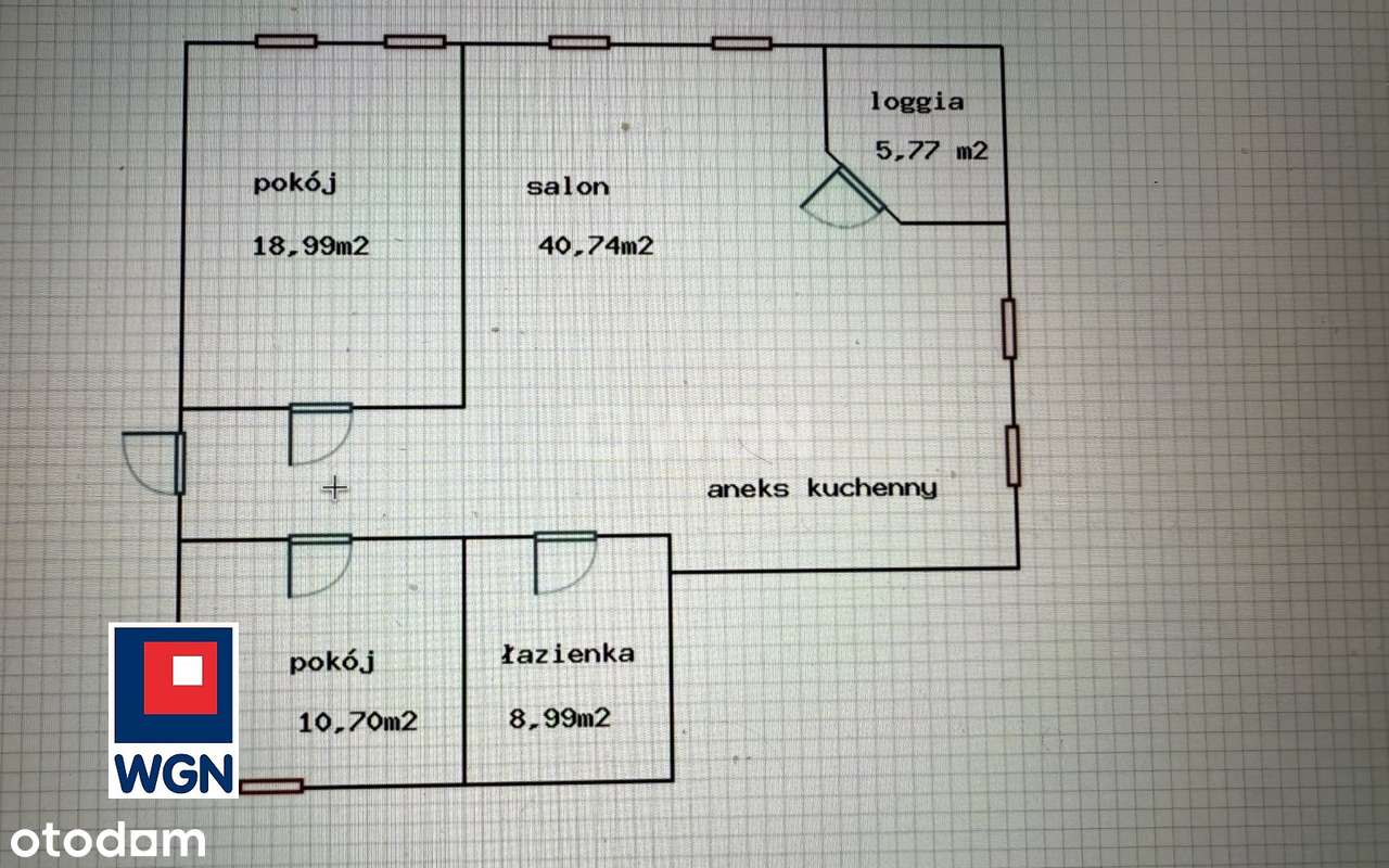 Apartament w świetnej lokalizacji, blisko Centrum, 3/4 pokoje .-17