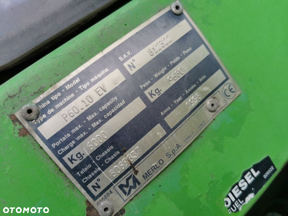 Merlo P 60.10  Pompa hydrauliczna - 3