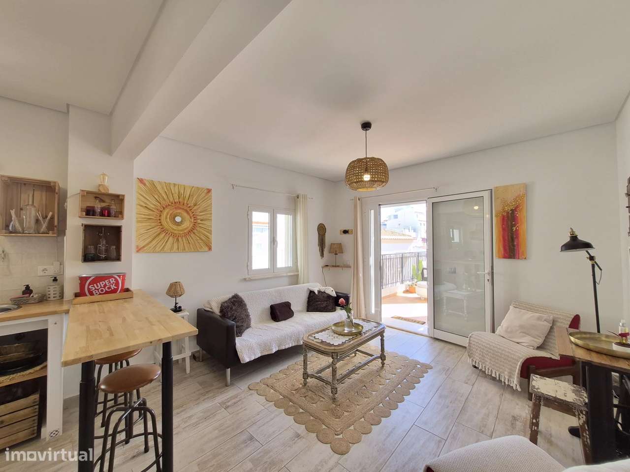 Apartamento charmoso T1+1 com amplo terraço no coração do centro histó - Grande imagem: 3/39