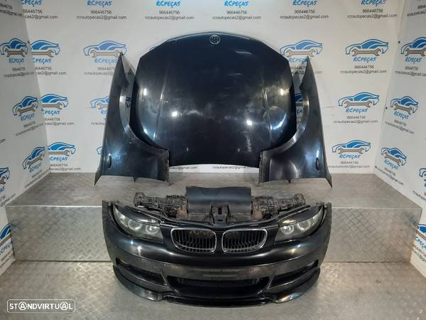 FRENTE COMPLETA BMW SERIE 1 E82 COUPE PACK M E81 E87 E88 PARACHOQUES SENSORES GUARDA-LAMAS OTICAS RADIADOR VENTILADOR FRENTE FIBRA REFORÇO - 18