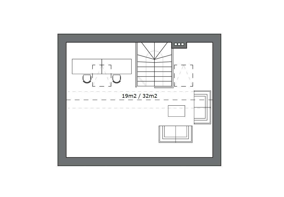 Bliźniaki oddzielone garażami | duże działki 520m2 - Pełny obrazek: 5/20