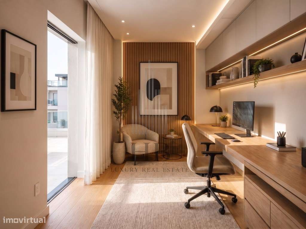 Moradia T4 de Luxo com Piscina Privativa e Jardim | Mafra-15
