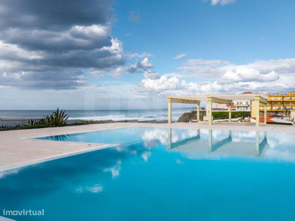 Moradia T2 com piscina e vista mar para venda em Santa Cruz.-37