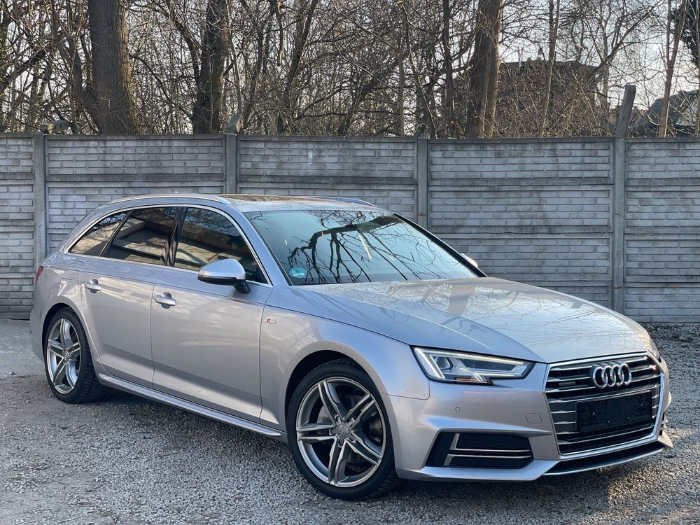 Audi A4 B9 2.0 TDI DPF clean diesel quattro S tronic S line Sportpaket 2016