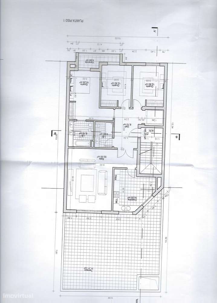 Terreno de 227m²  para  prédio ou moradia, bom acesso ,Alhos Vedros - Grande imagem: 3/3
