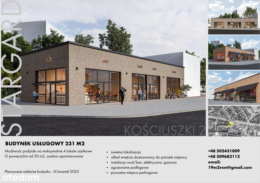 Lokal użytkowy, 52 m², Stargard - Pełny obrazek: 1/7