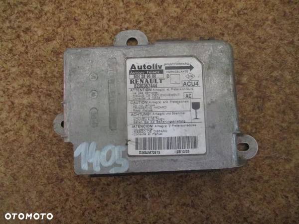 MODUŁ SENSOR AIR BAG RENAULT MEGANE II 8200367444 - 1