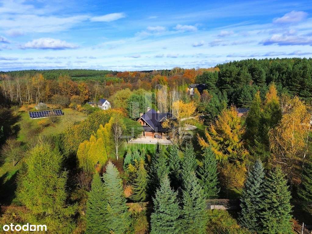 Dom z bali z piękną działką, las, rzeka - Pełny obrazek: 5/20