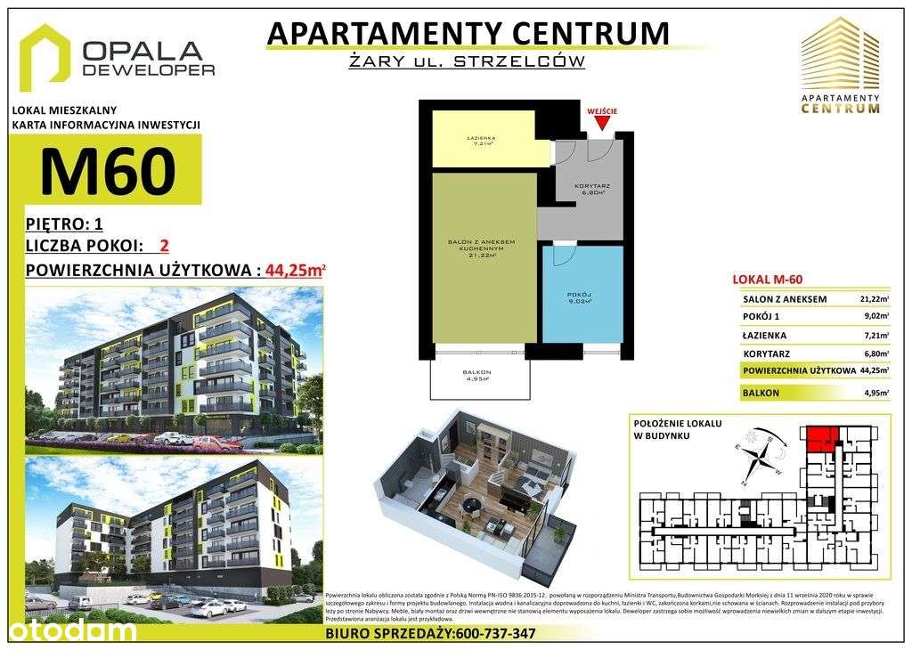 Wyjątkowy Najwyższy Budynek W Żarach Ul.Moniuszki-7