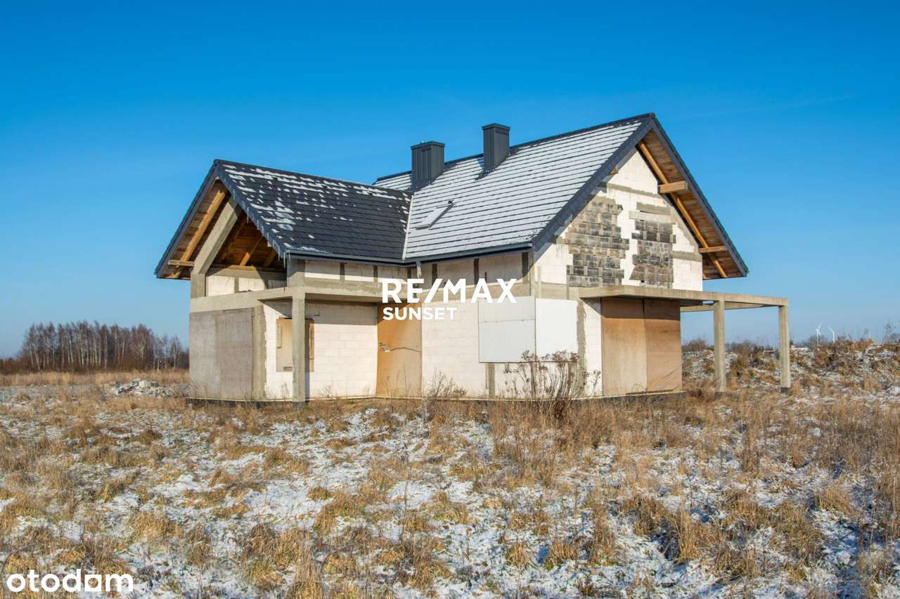 Dom w stanie surowym otwartym | 125 m² | 15 km od Kołobrzegu-0