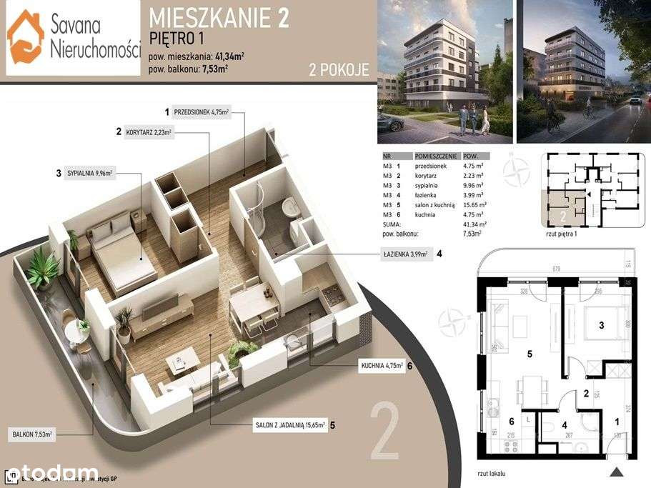 Apartament w stanie deweloperskim - OSTATNIE MIESZKANIA ! - Pełny obrazek: 4/6