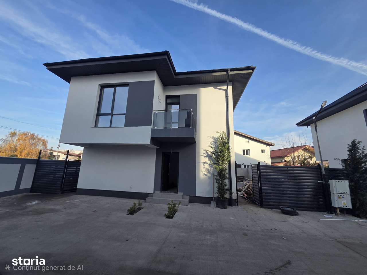 Vila finisata modern-Teren 284 mp- P+1E+M-Prel.Ghencea - Imagine principală: 5/20