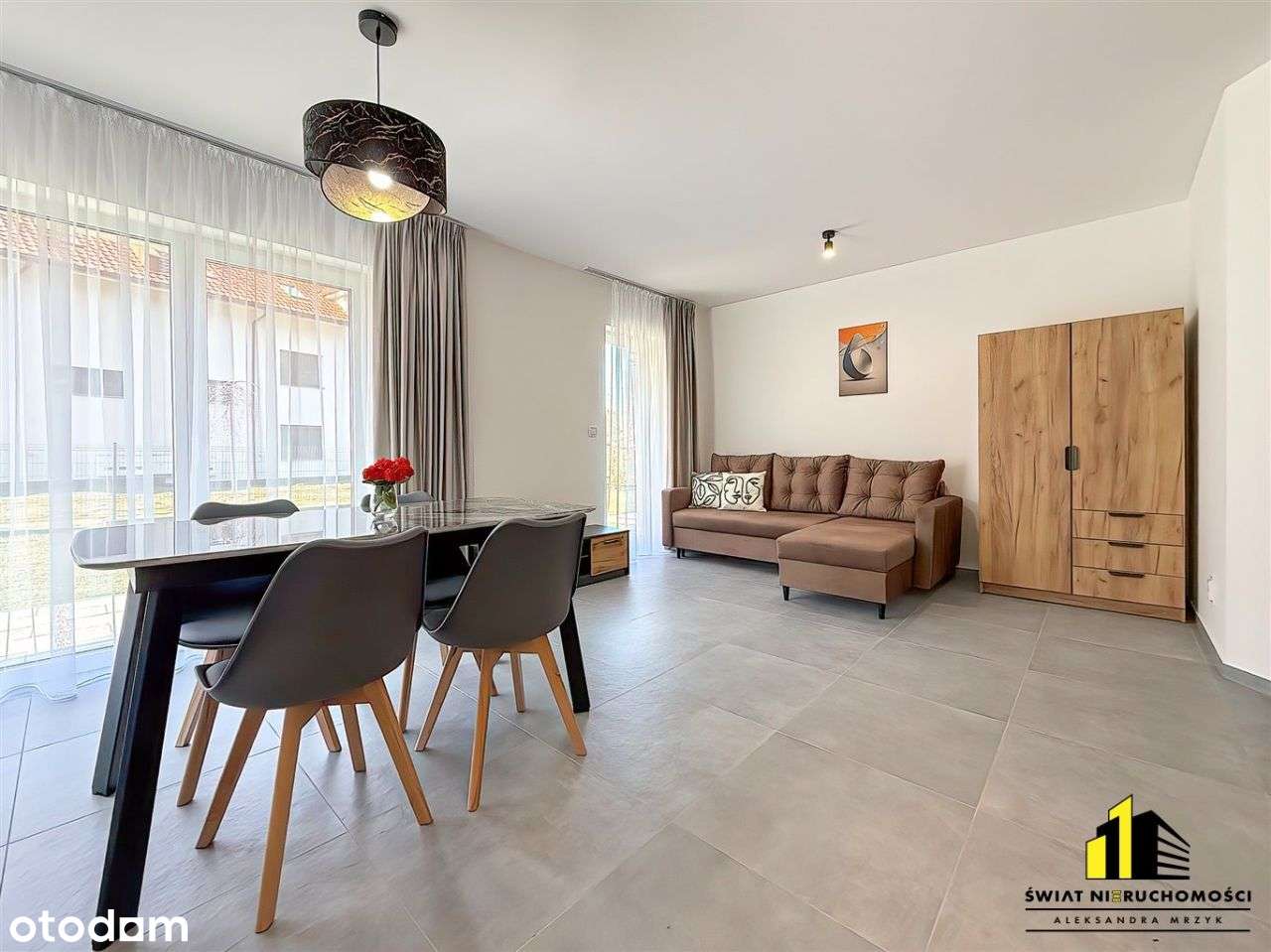 Nowoczesny apartament z widokiem na góry. - Widok 2