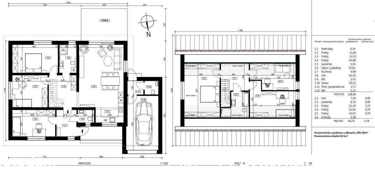 Dom z potencjałem 1 km od jeziora Sławskiego - Pełny obrazek: 2/11