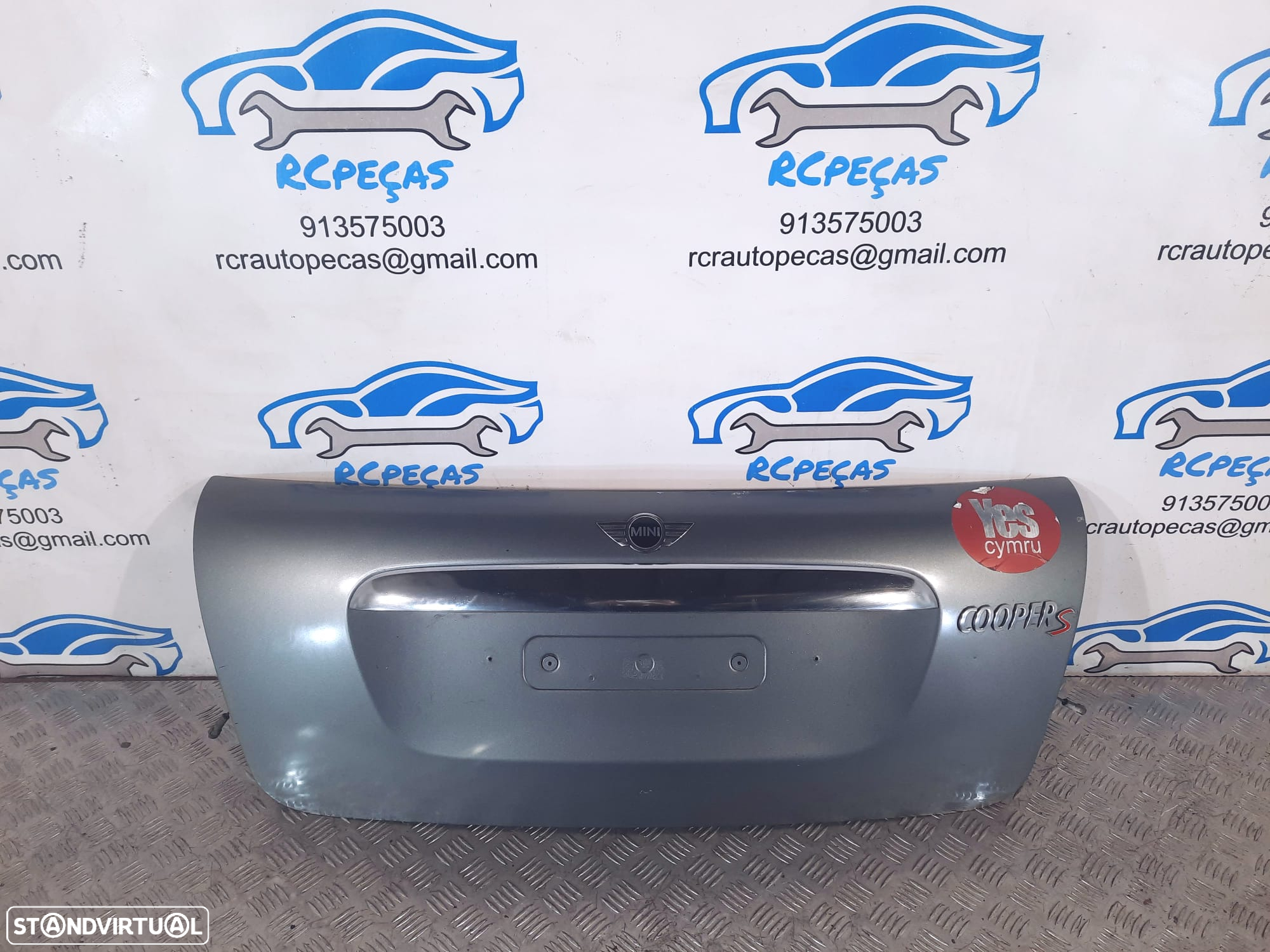 PORTA TAMPA MALA MINI COOPER S R57 CABRIO CABRIOLET 41002758392 2758392 FECHO PUXADOR - 3