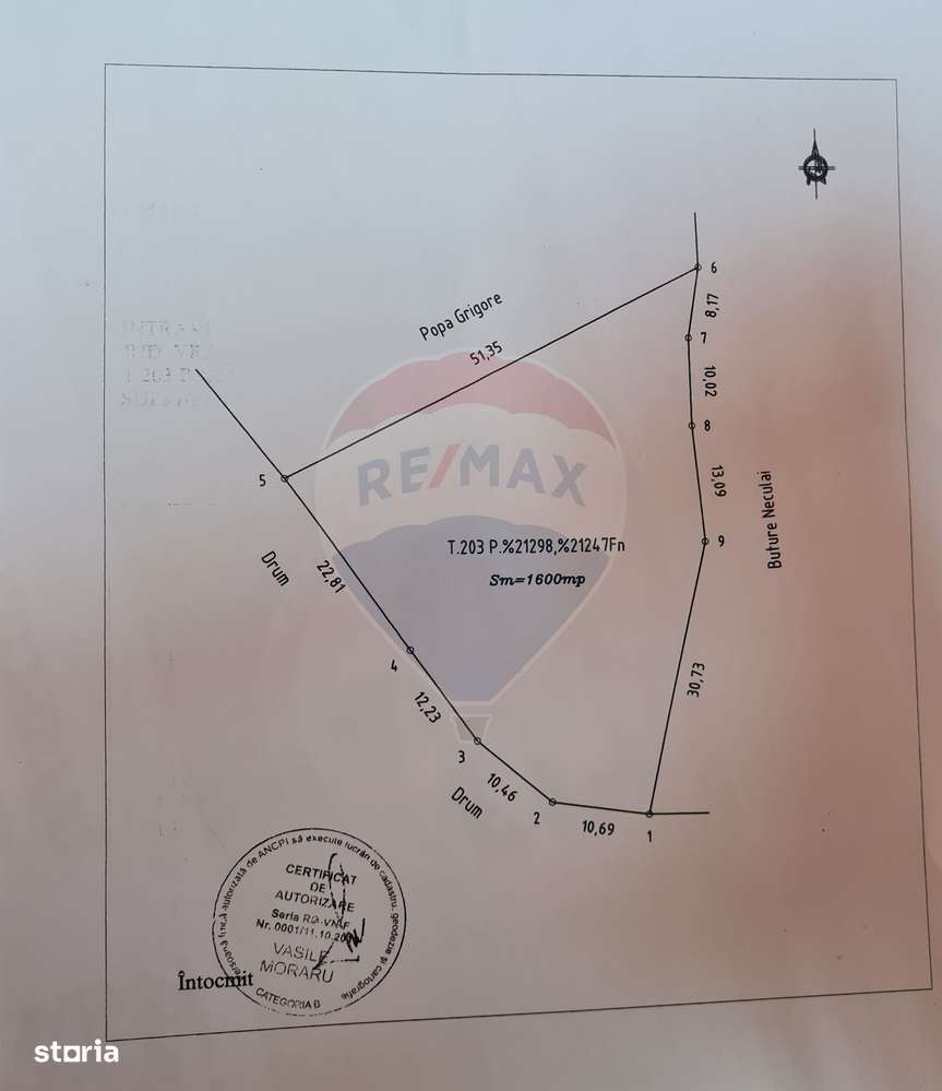 Teren intravilan la Strada Principala in Haulisca - Imagine principală: 4/4