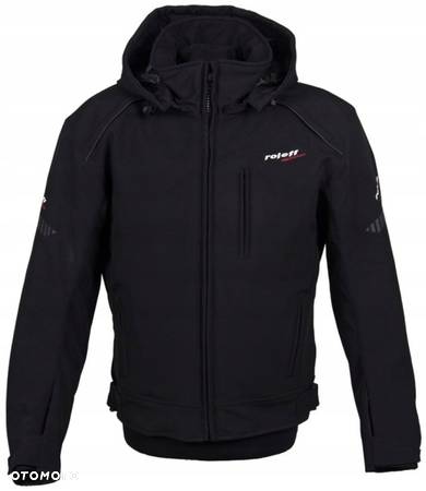 KURTKA motocyklowa z kapturem ROLEFF SOFTSHELL 3w1 rozmiar L - 1