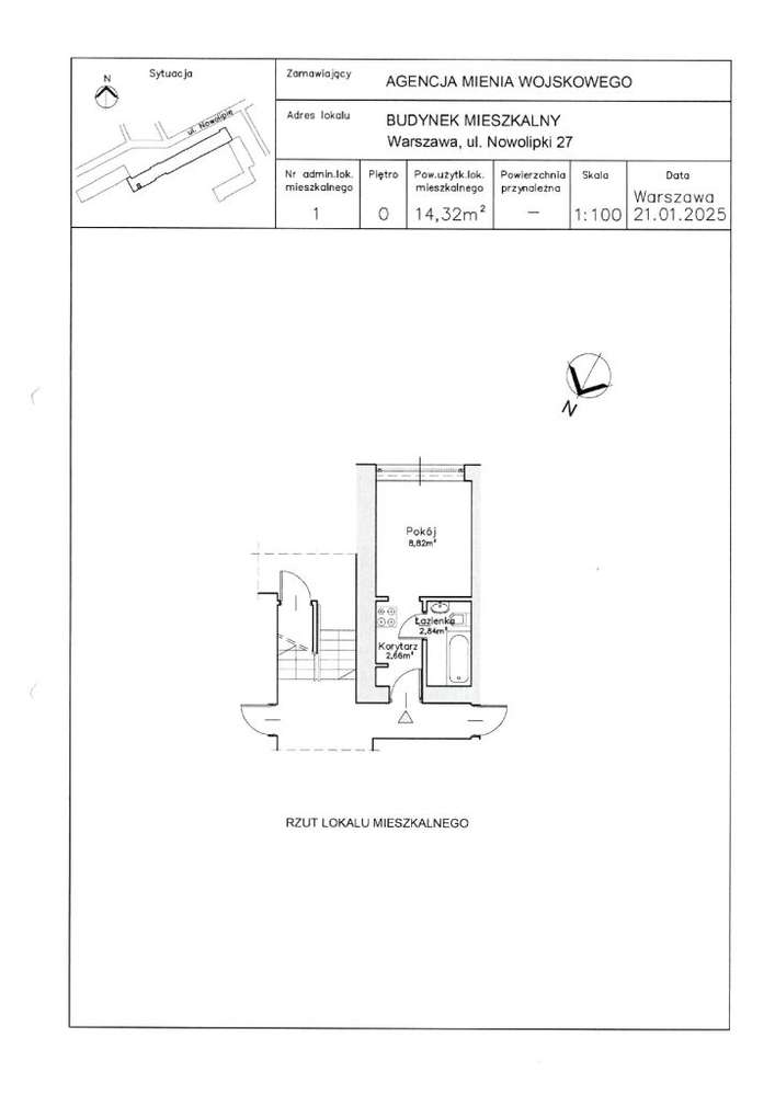 Mieszkanie na sprzedaż - Warszawa Nowolipki 27 m.-15