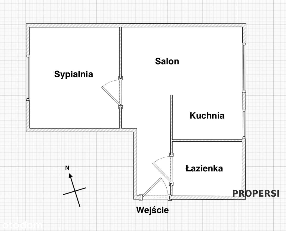 2 pokoje/ do remontu / Przy Wiśle! /pod wynajem-1