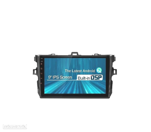 AUTO RADIO GPS ANDROID 10 PARA TOYOTA COROLLA 07-13 - 5