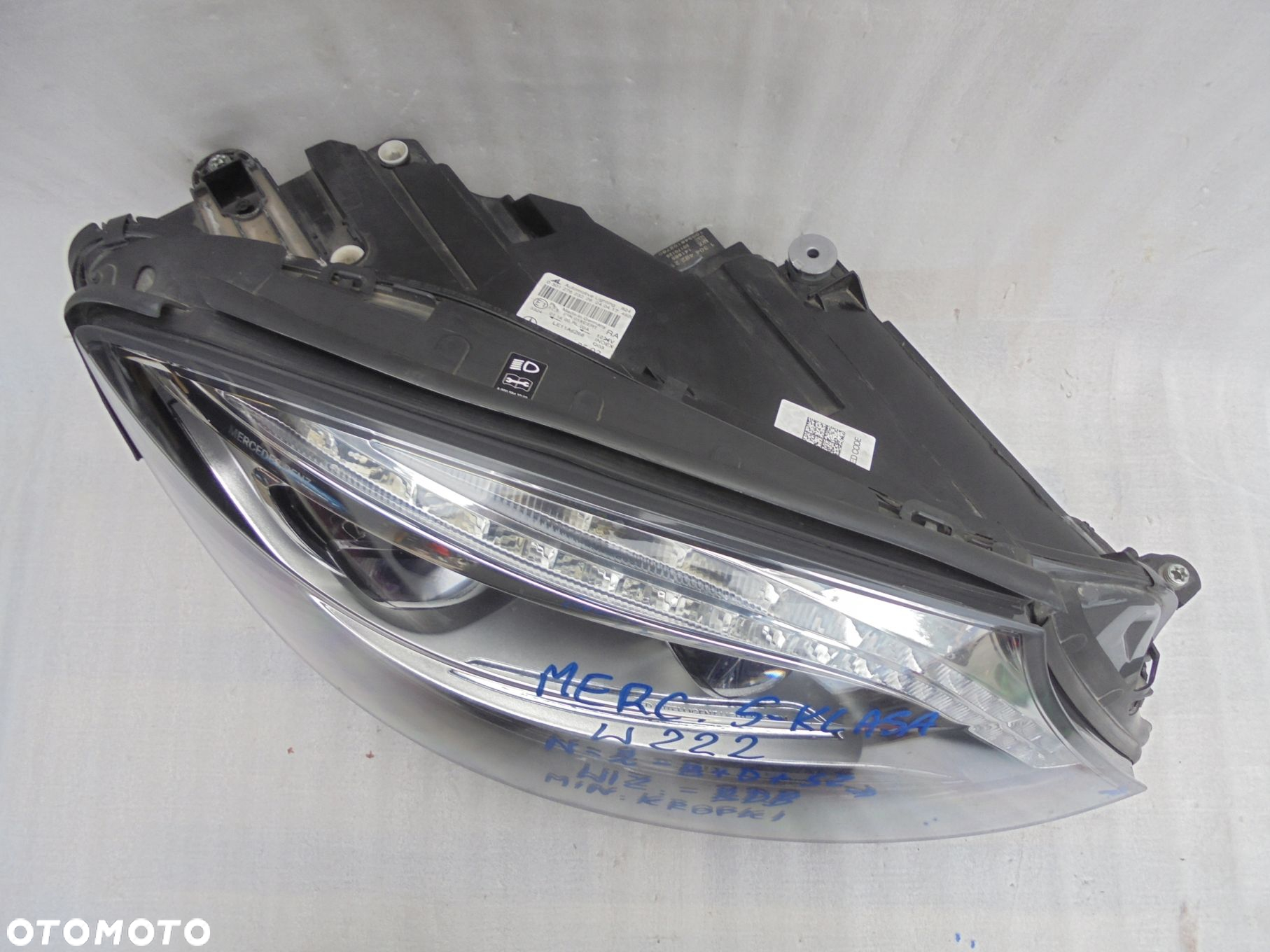 FULL LED ILS LAMPA PRAWA REFLEKTOR PRAWY MERCEDES S KLASA A2229068502 EUROP - 2