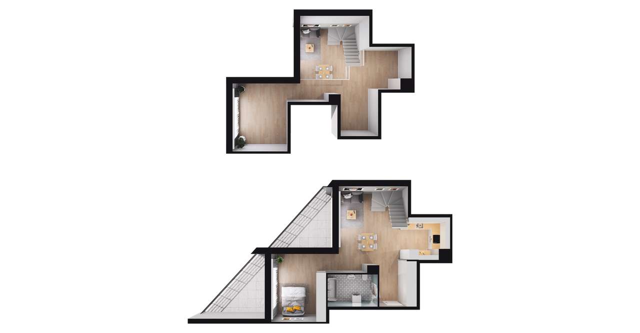 3-pokojowe mieszkanie 83m2 + 2 loggie Bezpośrednio - Pełny obrazek: 2/8