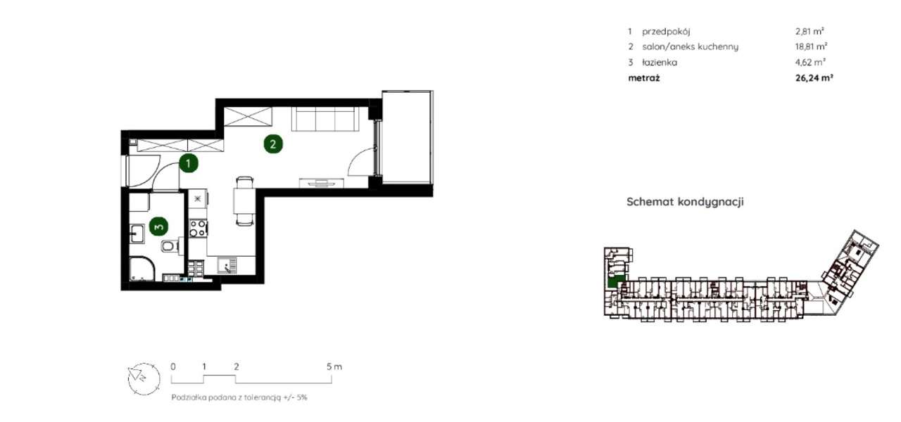 Ostatnia kawalerka w inwestycji | Promocyjna Oferta do końca Lutego !-5