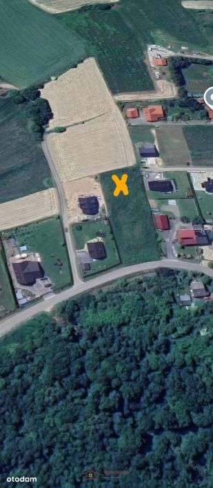 Gdów, Stadniki, działka budowlana 2x12a,media przy-10
