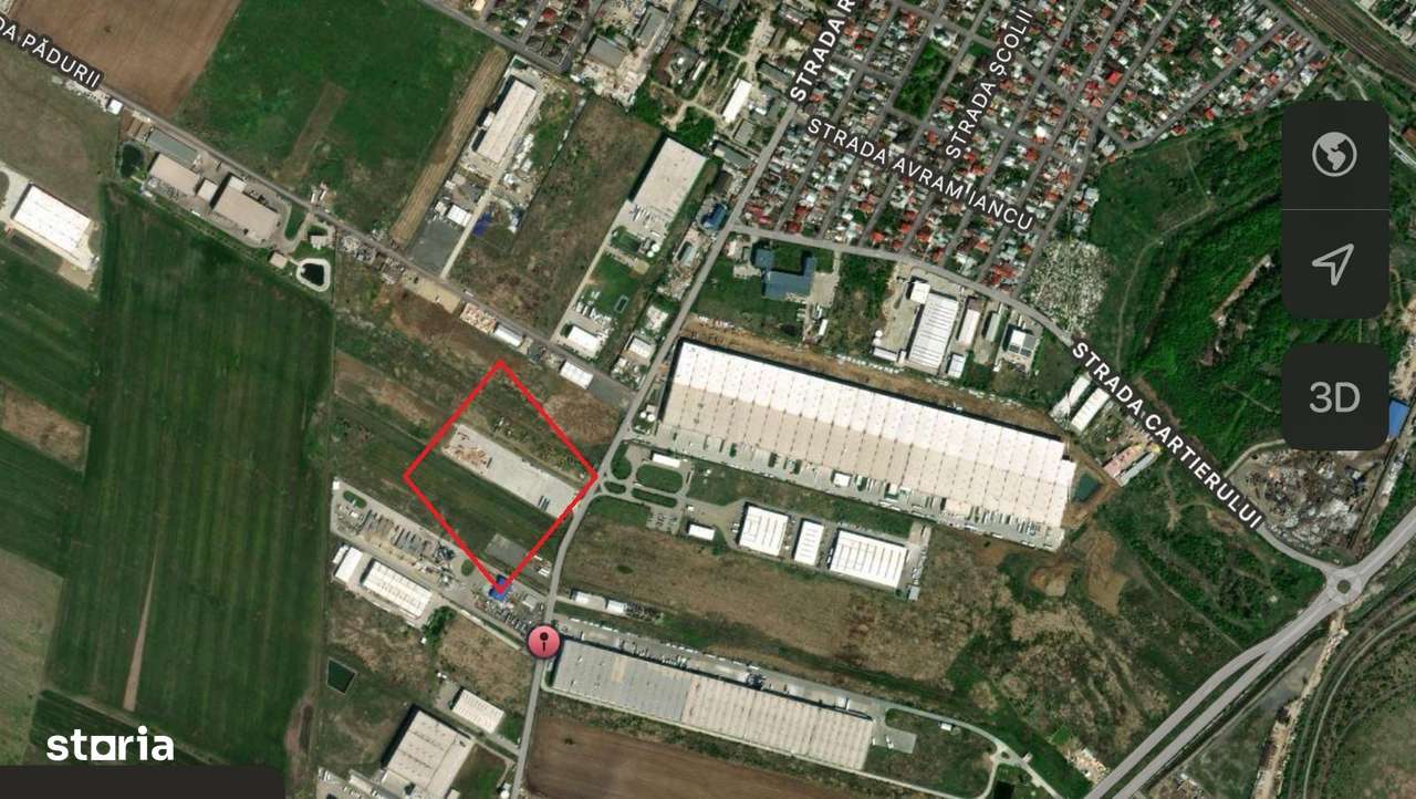 De vanzare teren industrial – Ideal pentru dezvoltare hale Chitila-4