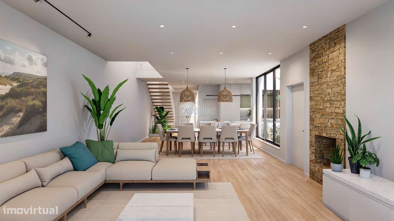 Moradia Geminada T4 Venda em Santa Bárbara de Nexe,Faro - Grande imagem: 4/15