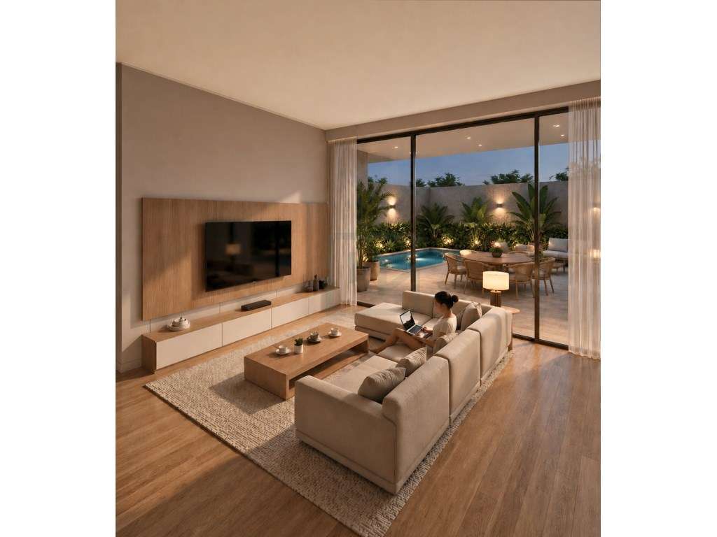 Moradia V3 com piscina e vista do castelo - Estremoz ECO Living-4