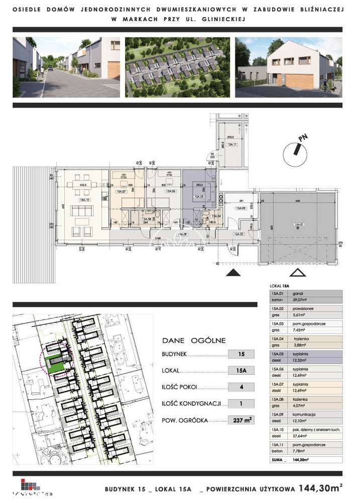 Ogród / Podwójny garaż / Przy lesie i jeziorze-12