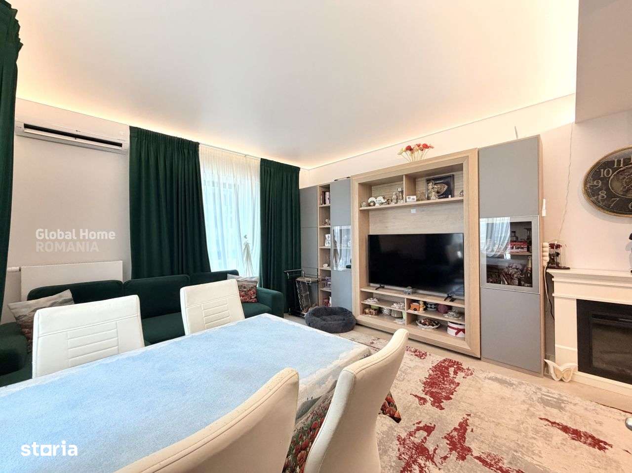 3 Rooms + Parking + Storage | Panoramic View | Cortina North - Pipera-8