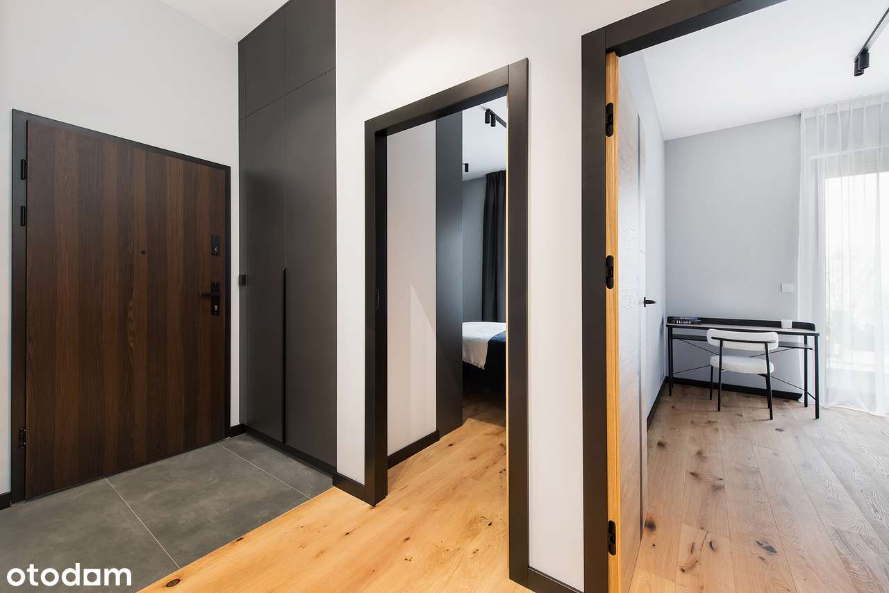 Loftowe 3 pokoje z 2 ogródkami | 51 m² | Młyny Mogilska-9